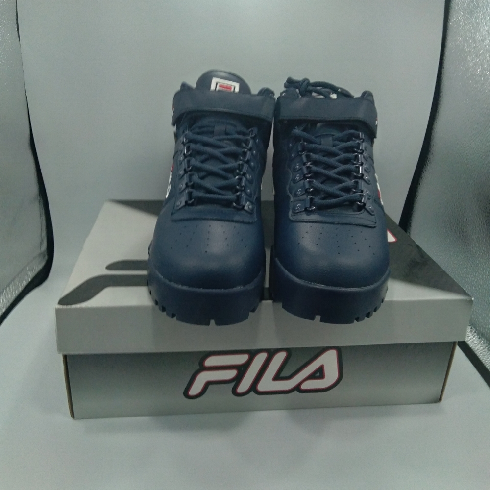 Fila Mens F-13 Weather Tech Flat Heel Hiking Boots